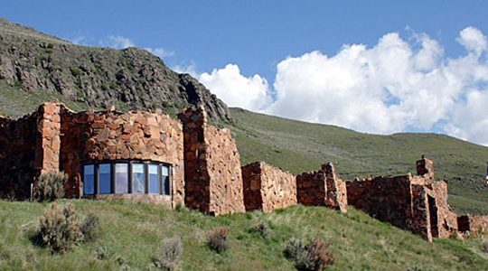 The National Musuem Of Wildlife Art Is Nestled Into A Hillside Overlooking The National Elk Refuge