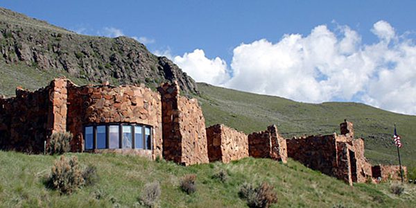 The National Musuem Of Wildlife Art Is Nestled Into A Hillside Overlooking The National Elk Refuge