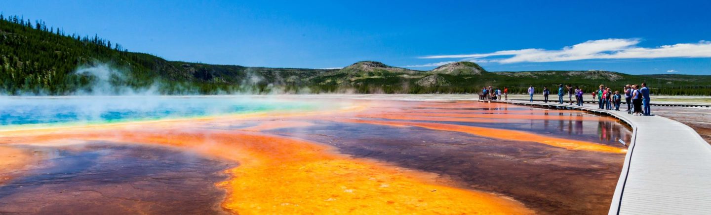 yellowstone grand prismatic boardwalk